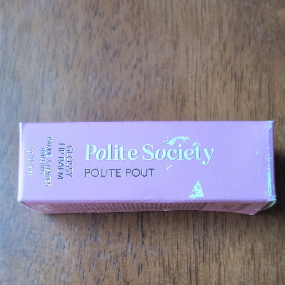 Polite Society Polite Pout Glossy Lip Balm - Pink